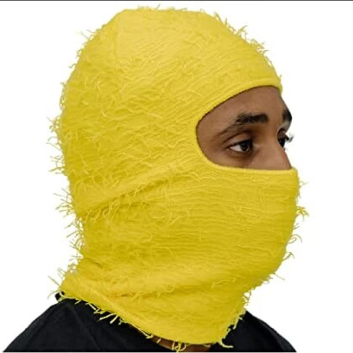 Knitted Camouflage Balaclava For Men And Women, Handmade