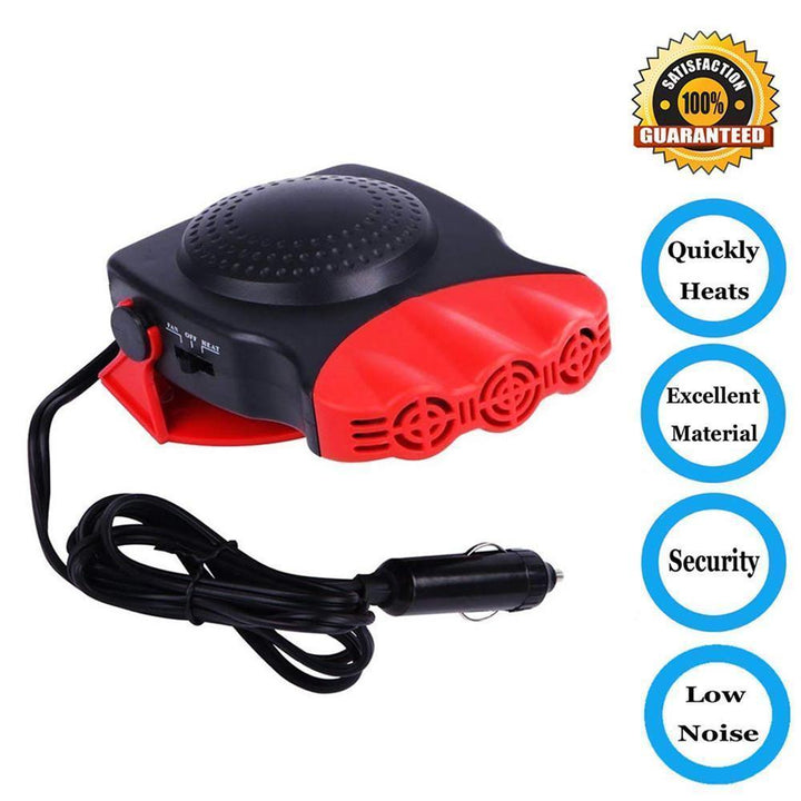 Heat Hollow™ All-Season Car Heater and Cooler for Fast Fog Clearing