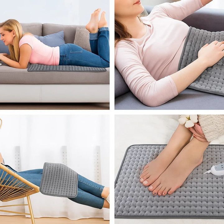 Portable Heating Pad with Adjustable Heat and Auto Shut-Off – Heat Hollow