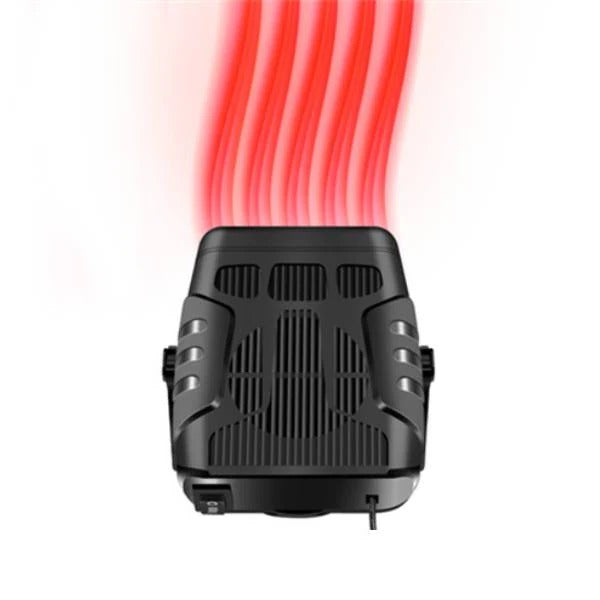 12V Car Heater | 360° Rotatable with Heating and Cooling Function | Plug-and-Play Demisting for Car, SUV, Motorhome
