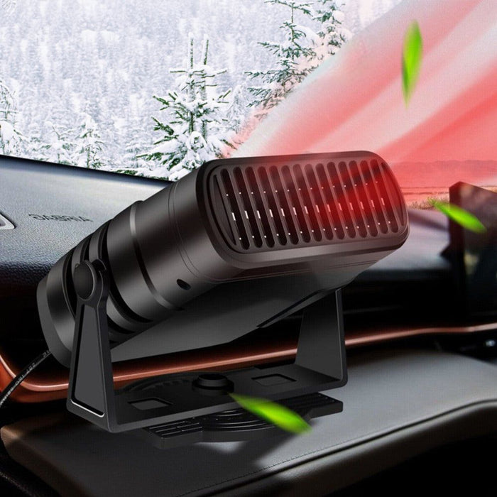 Heat Hollow™ 12V Car Heater & Cooler with 360° Rotating Base