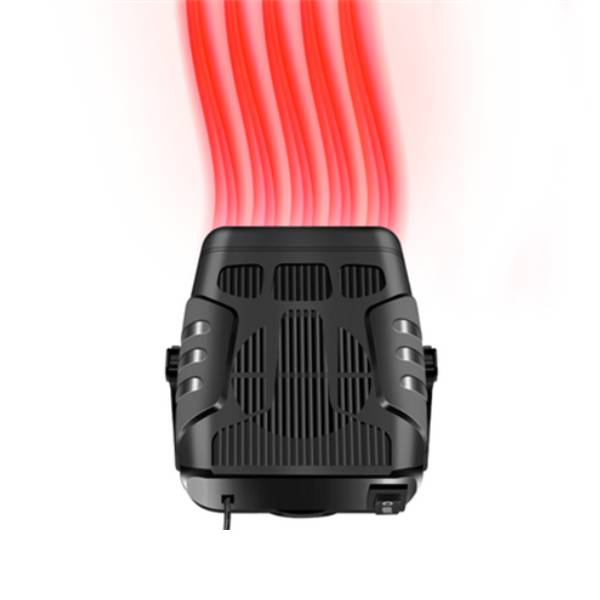 12V Car Heater | Heating and Cooling Function, 120W | 360° Rotatable for Cigarette Lighter, Cleans Air Quickly