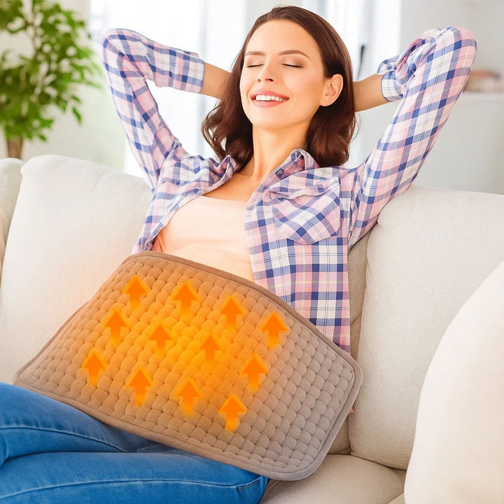 Portable Heating Pad with Adjustable Heat and Auto Shut-Off – Heat Hollow