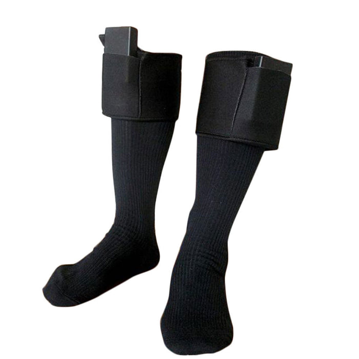 Heat Hollow Battery Heated Socks with Toe Heating Zone, One Size