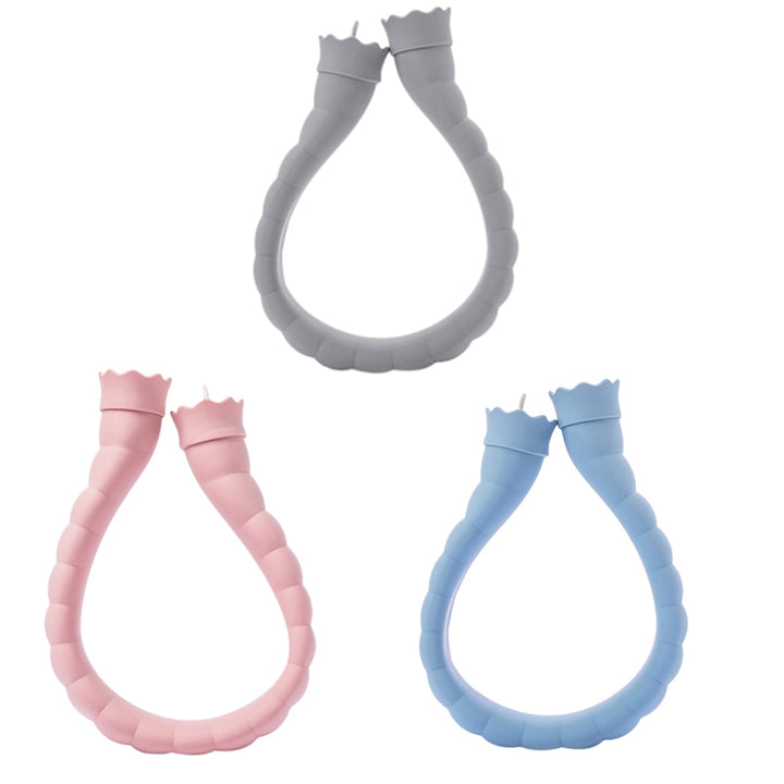 U-Shaped Neck Hot Water Bottle with Knitted Cover