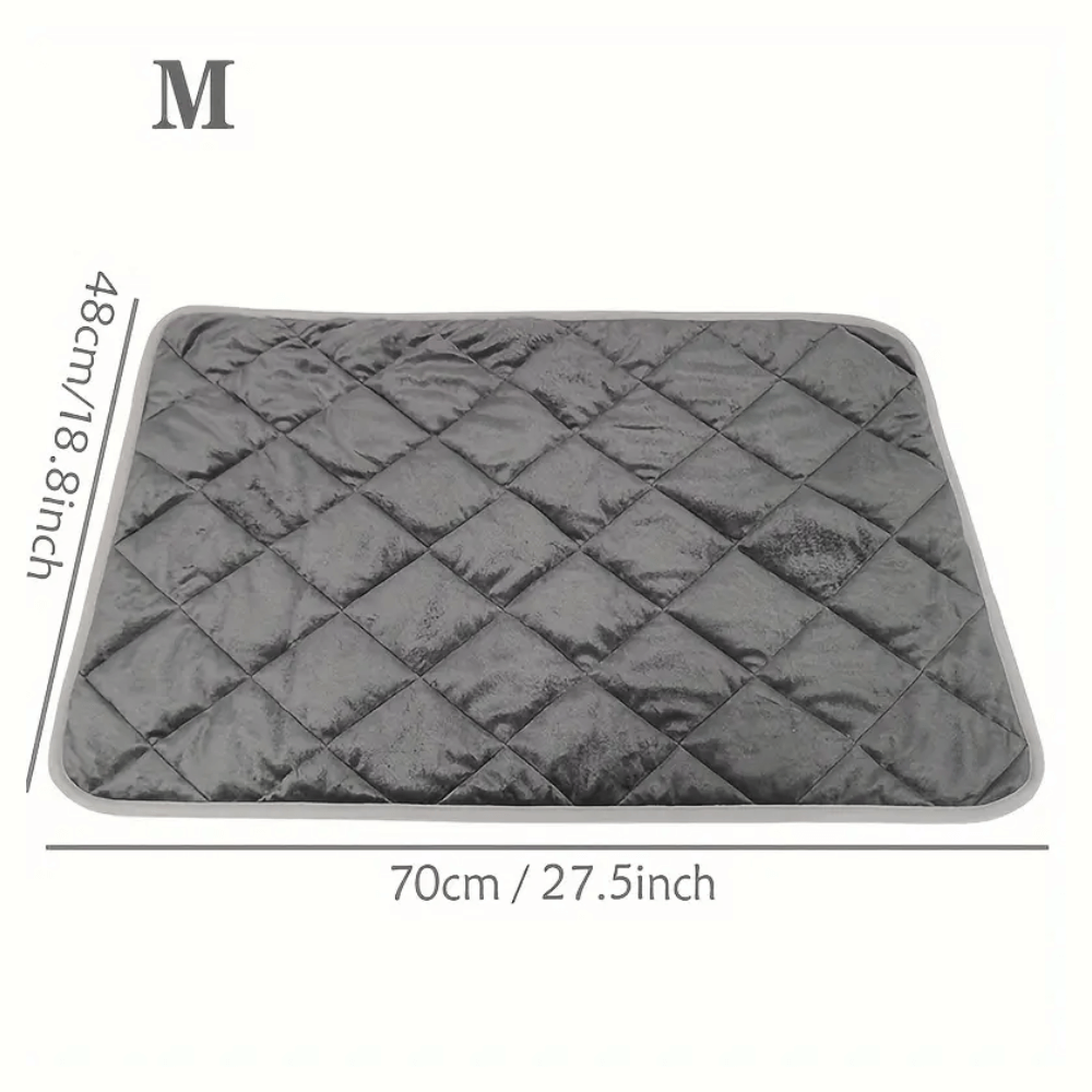 Self-Warming Dog Pad with Non-Slip Base, Washable