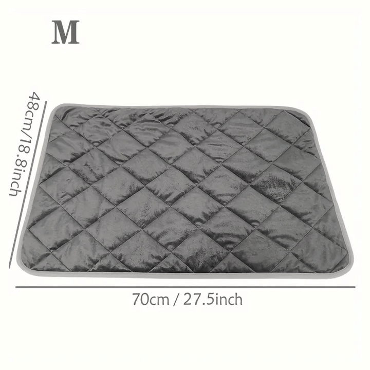Self-Warming Dog Pad with Non-Slip Base, Washable