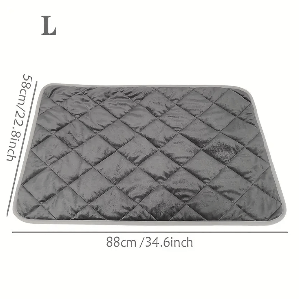 Self-Warming Dog Pad with Non-Slip Base, Washable