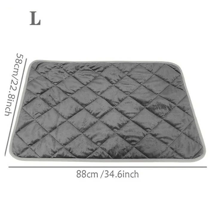 Self-Warming Dog Pad with Non-Slip Base, Washable
