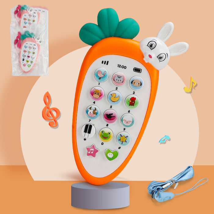 Heat Hollow Baby toy phone with music and sound buttons