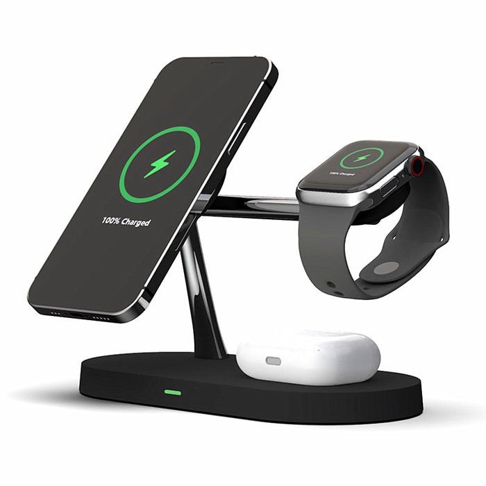 Heat Hollow 5-in-1 magnetic charging stand with night light