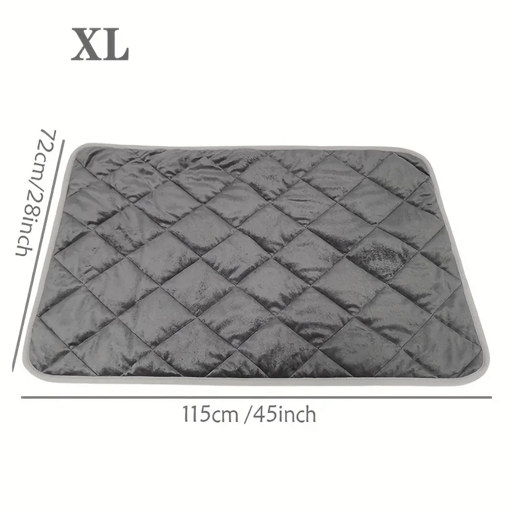 Self-Warming Dog Pad with Non-Slip Base, Washable
