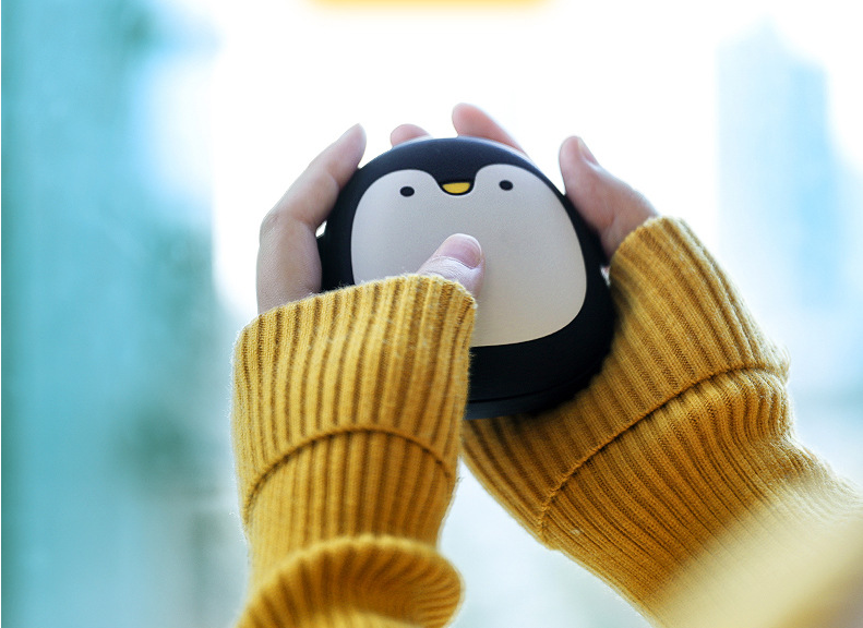 Cute Penguin And Polar Bear Rechargeable Hand Warmer