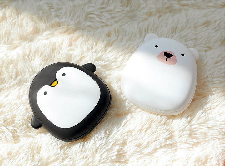 Cute Penguin And Polar Bear Rechargeable Hand Warmer