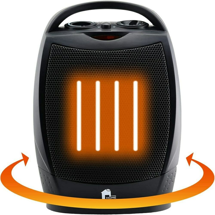 HeatEase Compact Portable Heater – Stylish, Oscillating &amp; Energy Efficient