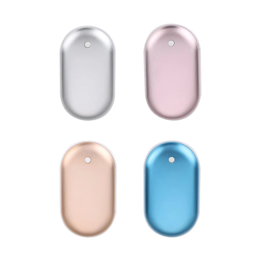 Heat Hollow™ Rechargeable Double-Sided Hand Warmer With 5000mAh Battery
