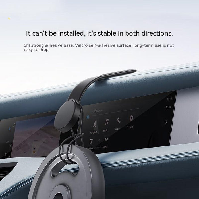 Heat Hollow Magnetic Car Phone Holder with 15W Wireless Charging