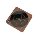 Wood grain mug warmer with digital display
