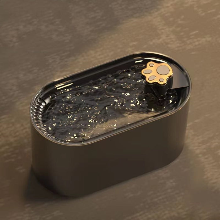 Heat Hollow 3 L quiet pet water fountain with filter
