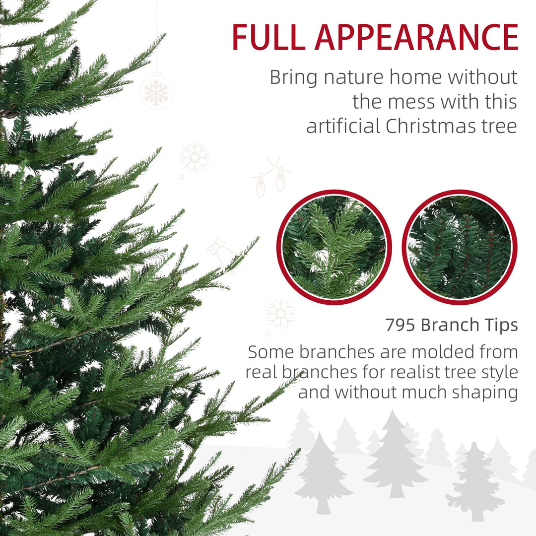 Realistic Nordic pine artificial Christmas tree