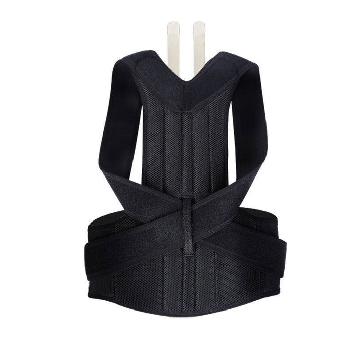 Heat Hollow Back posture brace with two support stays