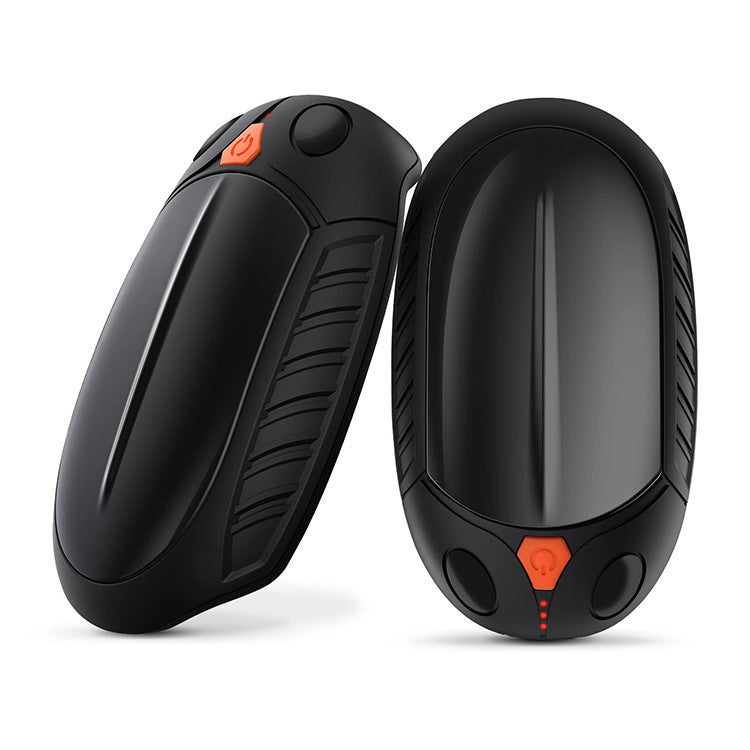 Blue rechargeable electric hand warmer