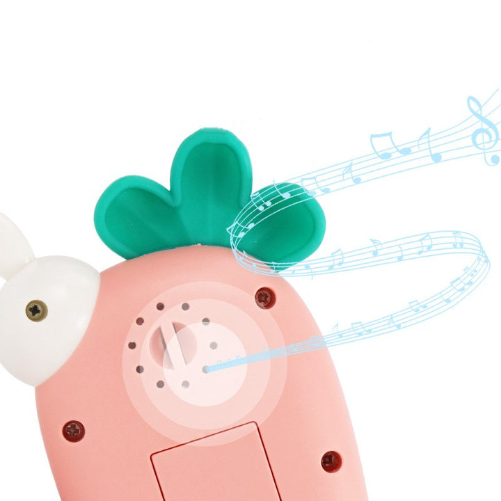 Colourful baby toy phone with buttons