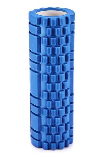 Heat Hollow Grid foam roller for self-massage and yoga