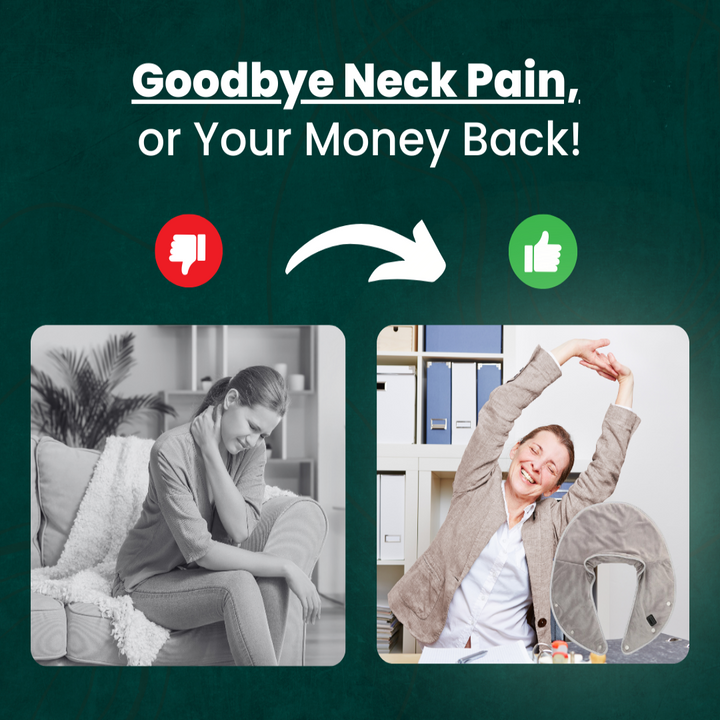 Heat Hollow™ USB Heated Neck &amp; Shoulder Wrap with Gentle Massage