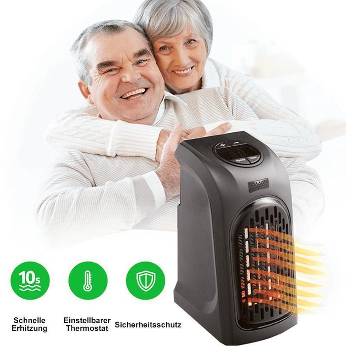 Heat Hollow™ Thermo-Ceramic Plug-In Heater with Auto-Off Timer