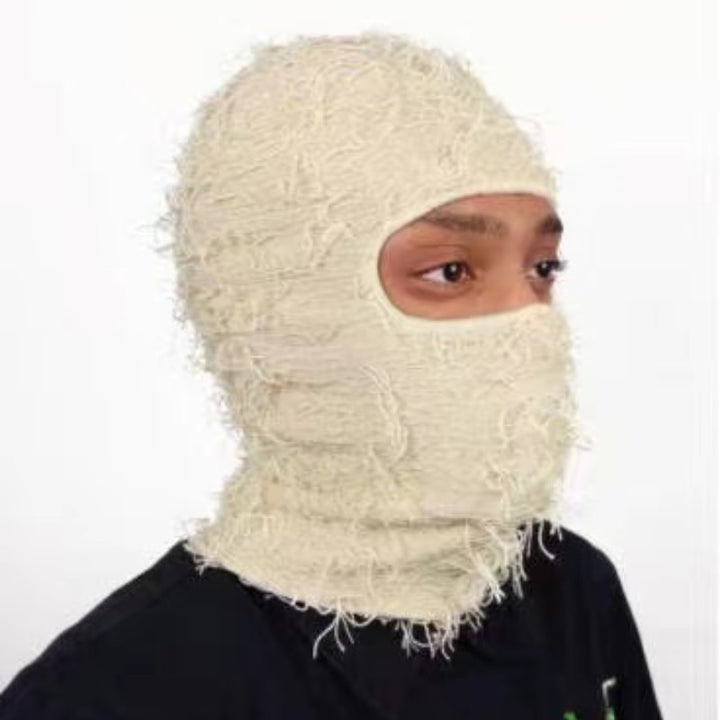 Knitted Camouflage Balaclava For Men And Women, Handmade