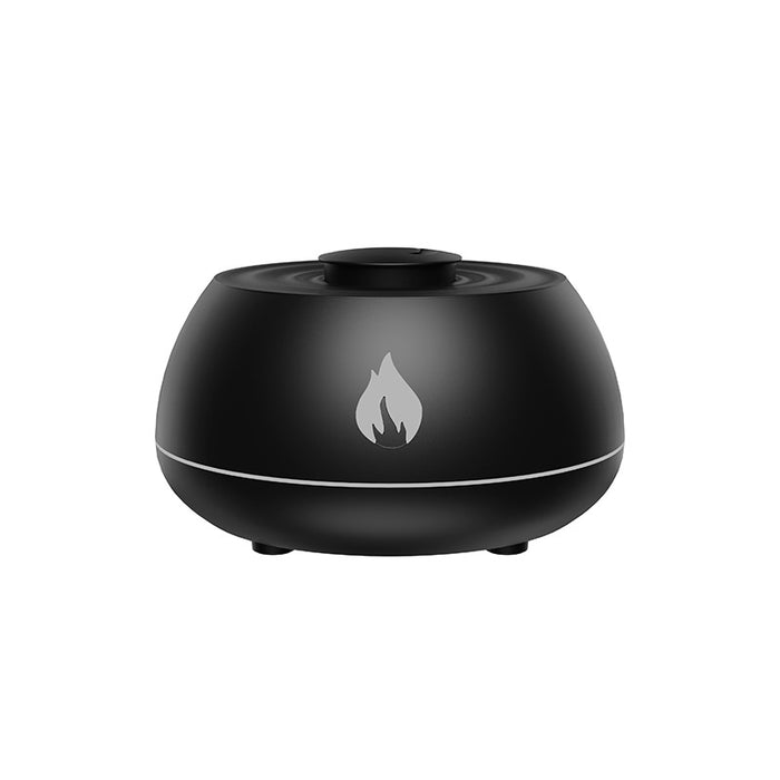 Heat Hollow Flame diffuser with 7-colour light and directional spray nozzle