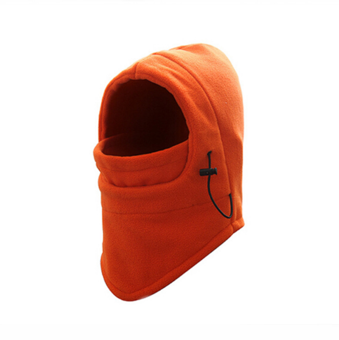 Heat Hollow 3-in-1 fleece balaclava with drawstring