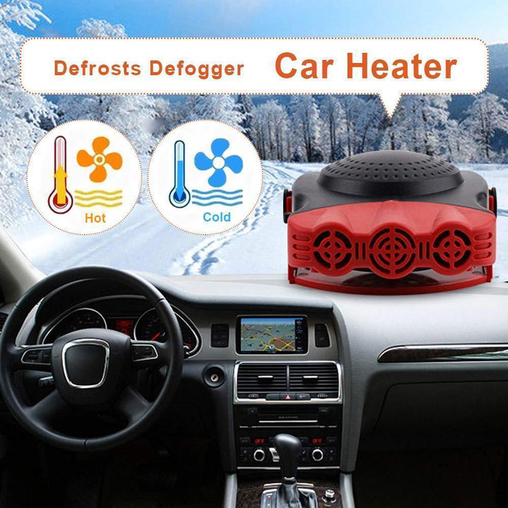Heat Hollow™ All-Season Car Heater and Cooler for Fast Fog Clearing