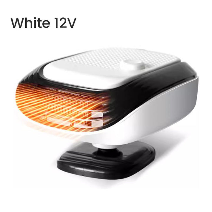 Heat Hollow™ Compact Car Heater with Adjustable Heat and 360° Swivel