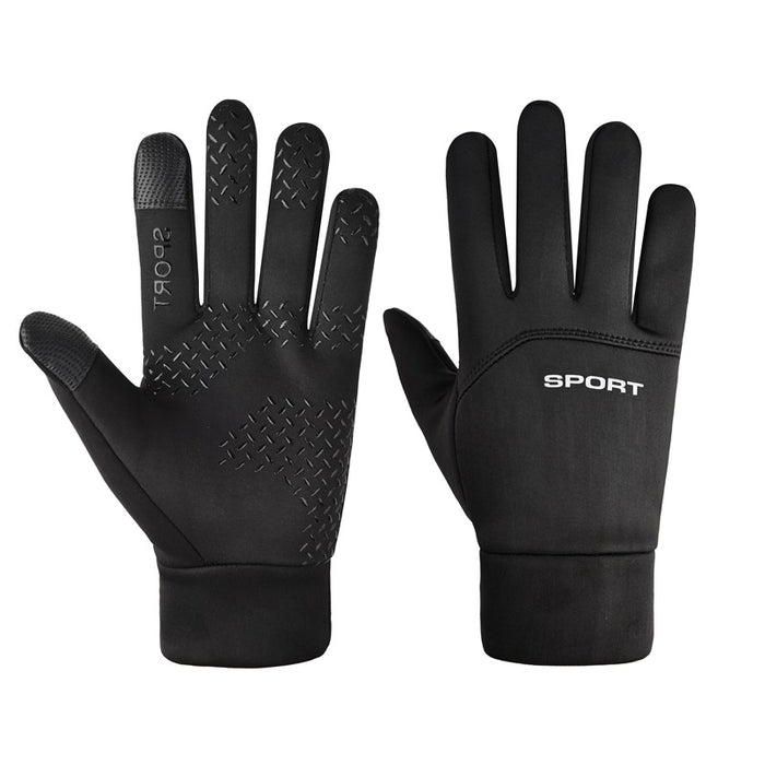 Heat Hollow Velvet Lined Sports Gloves, Full or Open Finger