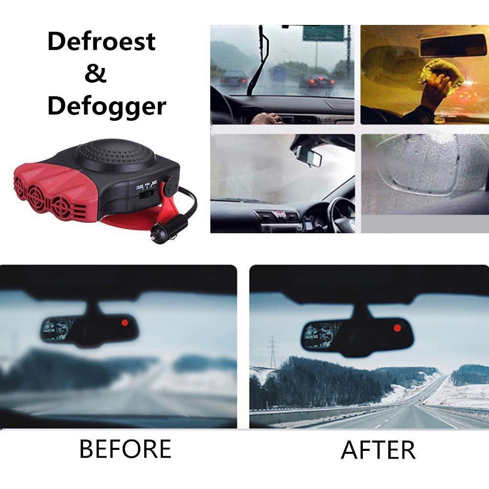 Heat Hollow™ All-Season Car Heater and Cooler for Fast Fog Clearing