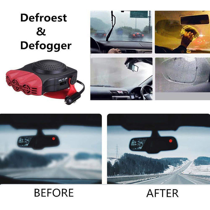 Heat Hollow™ All-Season Car Heater and Cooler for Fast Fog Clearing