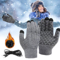 Heat Hollow™ USB Heated Touchscreen Gloves With Anti-Slip Grip
