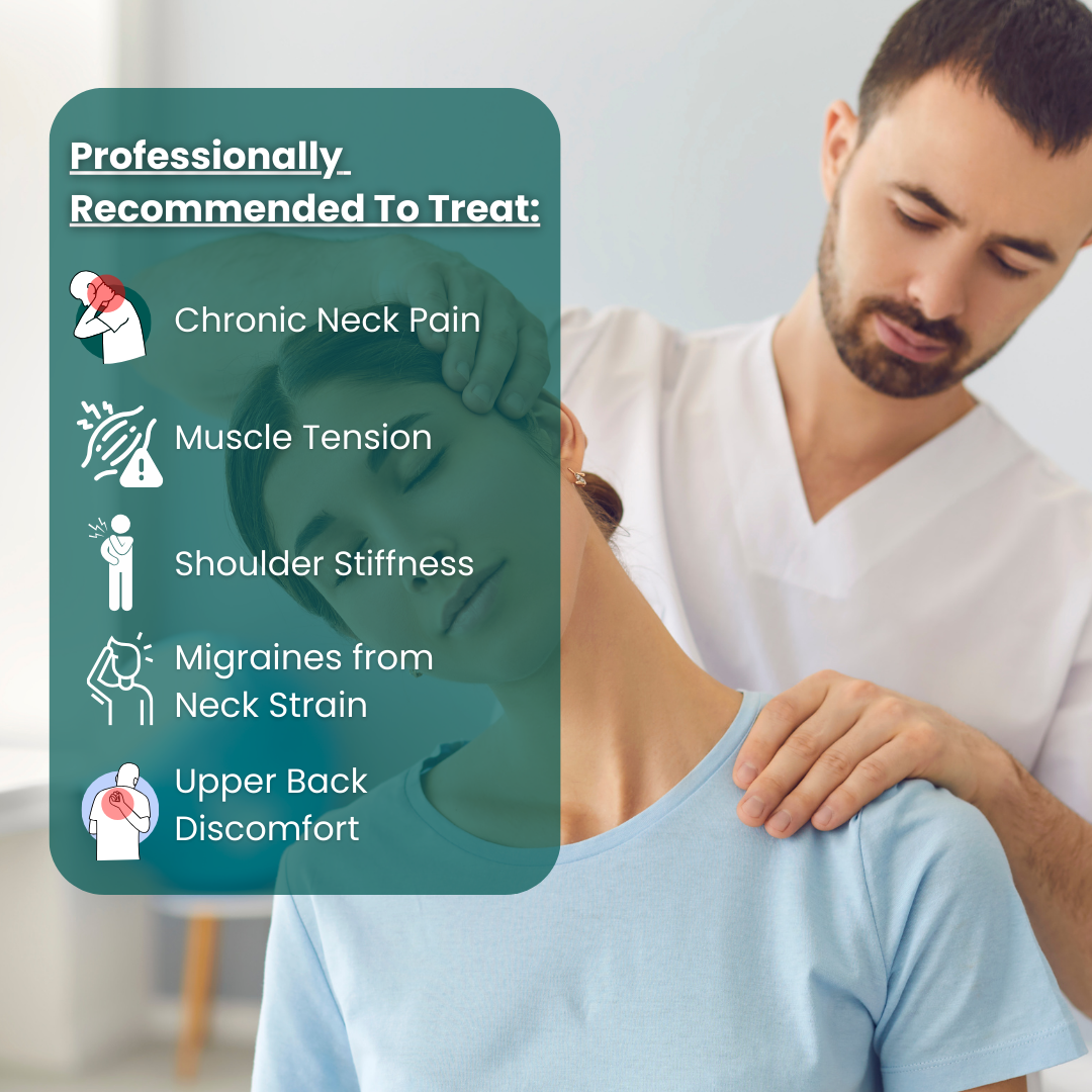 Heat Hollow™ USB Heated Neck &amp; Shoulder Wrap with Gentle Massage