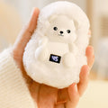 Heat Hollow™ Plush Rechargeable Hand Warmer in Cute Animal Design