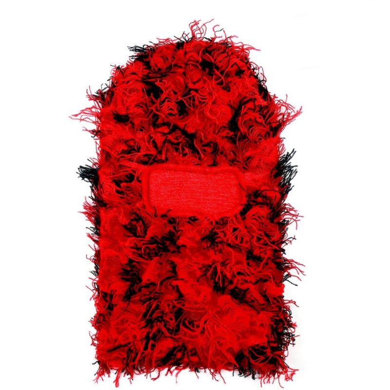Knitted Camouflage Balaclava For Men And Women, Handmade