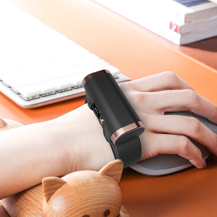 Heat Hollow Wearable Bracelet Hand Warmer with Digital Display