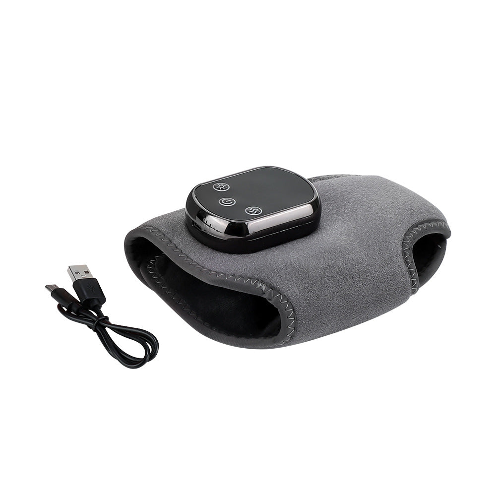 Grey rechargeable heated ankle wrap