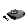 Grey rechargeable heated ankle wrap