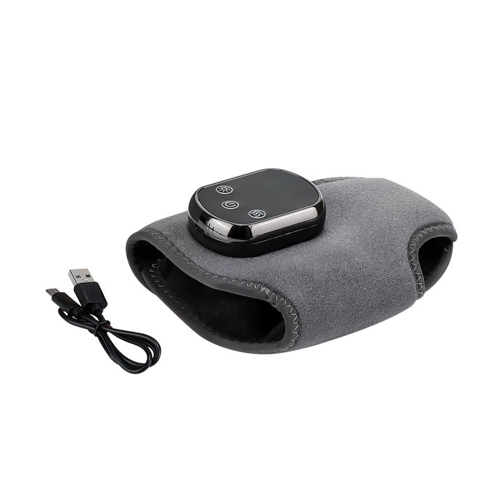 Grey rechargeable heated ankle wrap