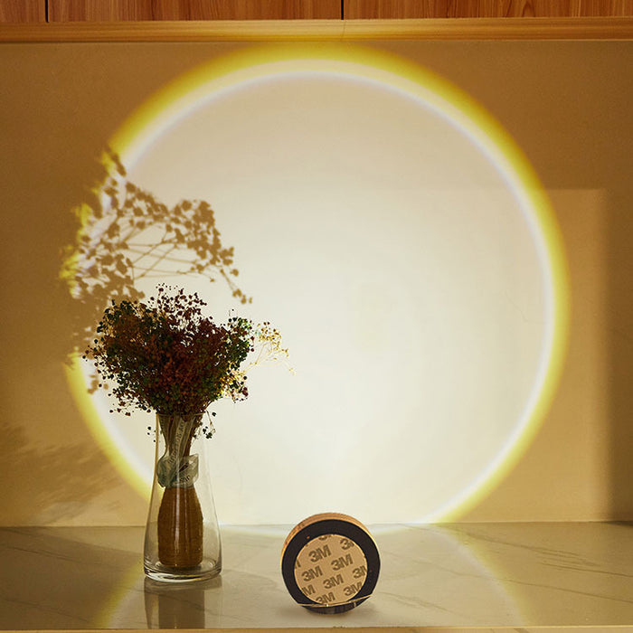 Heat Hollow Wireless stick-on sunset light for walls and cupboards