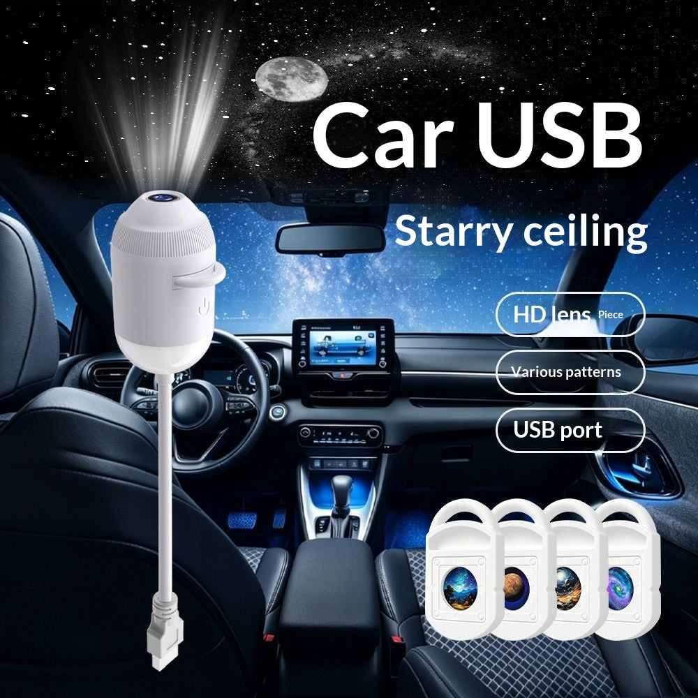 Planet-shaped star projector lamp for a romantic bedroom ceiling