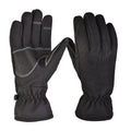 Camouflage softshell gloves with grip palm