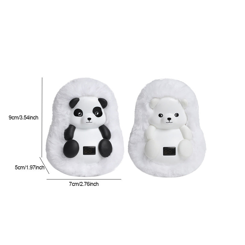 Plush Rechargeable Hand Warmer in Cute Animal Design – Heat Hollow